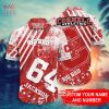 Cornell Big Red Personalized Hawaiian Shirt