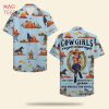 Cowgirls Are God’s Wildest Angels Personalized Cowgirl Hawaiian Shirt