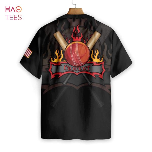 Cricket Flame Hawaiian Shirt