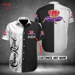 Crown Royal Custom Name Hawaiian Shirt