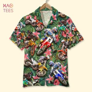 Custom Motocross Hawaiian Shirt