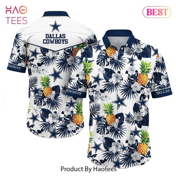 Dallas Cowboys NFL Hawaiian Shirt Tropical Pattern Graphic Hawaii Shirt For Fan Ever