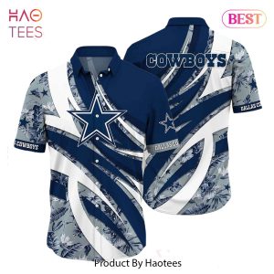 Dallas Cowboys NFL Hawaiian Shirt Tropical Pattern New Trend Summer For Sports Football Fans