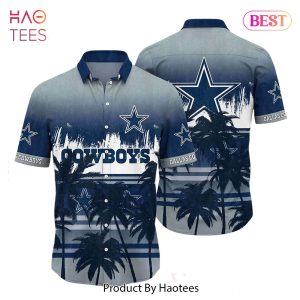 Dallas Cowboys NFL Summer Hawaiian Shirt Tropical Pattern Graphic For Sports Enthusiast