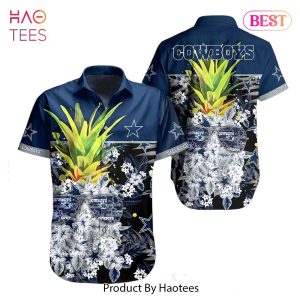 Dallas Cowboys NFL Tropical Pattern Pineapple Design Hawaiian Shirt New Trending For Men Women