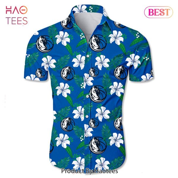 Dallas Mavericks Hawaiian shirt Tropical Flower summer