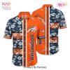 Denver Broncos NFL Graphic Tropical Pattern Hawaiian Shirt 3D Printed Beach Shirt Summer Gift For Fans