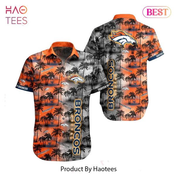 Denver Broncos NFL Hawaiian Shirt And Shirt Tropical Pattern Summer For Football NFL Fans