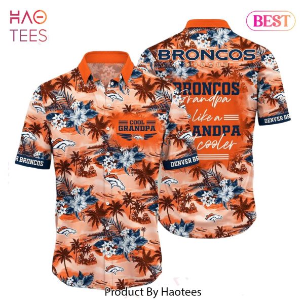 Denver Broncos NFL Hawaiian Shirt For Grandparent New Trending Beach Shirt