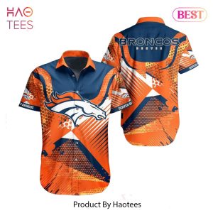 Denver Broncos NFL Hawaiian Shirt Summer Short Sleeve Button Down Shirt Perfect Gift For Big Fans