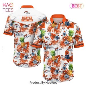 Denver Broncos NFL Hawaiian Shirt Tropical Pattern Graphic Hawaii Shirt For Fan Ever