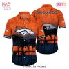 Denver Broncos NFL Hawaiian Shirt Tropical Pattern Graphic New Collection Summer Gift For Fan NFL