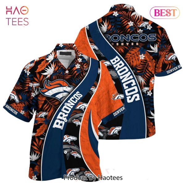 Denver Broncos NFL Hawaiian Shirt With Tropical Pattern For Your Loved Ones