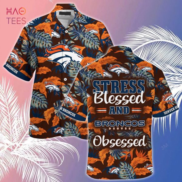 Denver Broncos NFL-Summer Hawaiian Shirt And Shorts