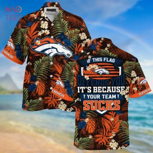 Denver Broncos NFL-Summer Hawaiian Shirt And Shorts