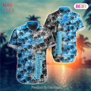 Detroit Lions Hawaiian Shirts flower gift for summer