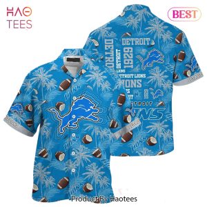 Detroit Lions NFL Beach Shirt New Gift For Summer Hawaiian Shirt