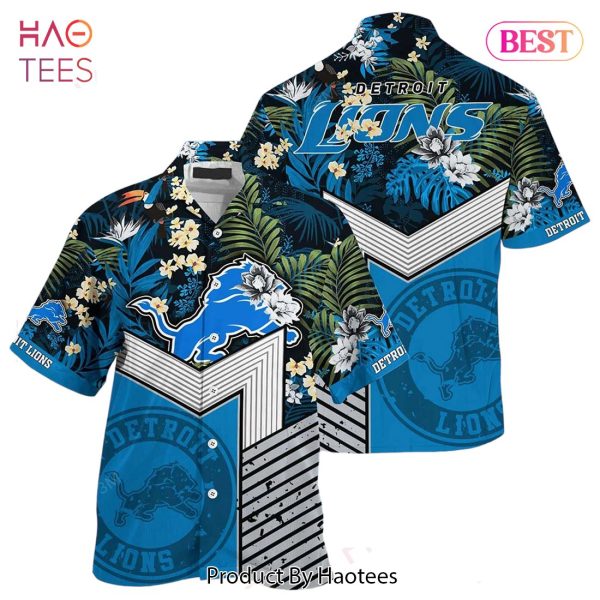 Detroit Lions NFL Football Beach Shirt This Summer Hawaiian Shirt For Big Fans