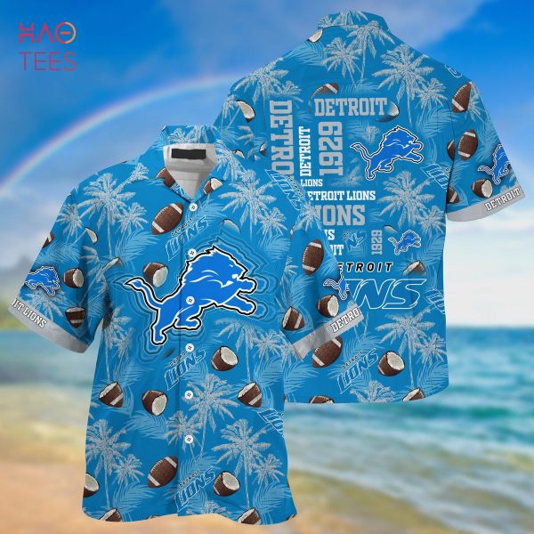 Detroit Lions NFL Hawaiian Shirt