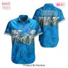 Detroit Lions NFL Hawaiian Shirt Tropical Pattern Graphic Gift For Fan NFL Enthusiast