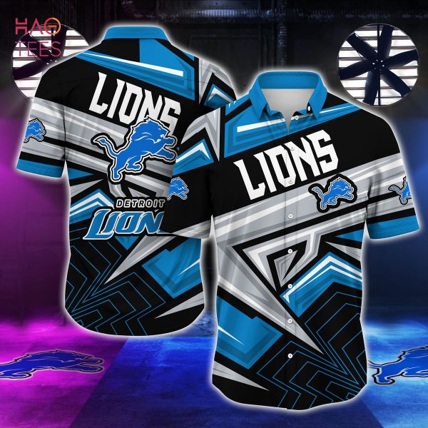 Detroit Lions NFL-Summer Hawaiian Shirt New Collection For Sports Fans