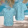 Dog Paw And Hippocampus Seamless Hawaiian Shirt