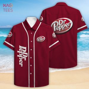 Dr Pepper All Over Print 3D Hawaiian Shirt