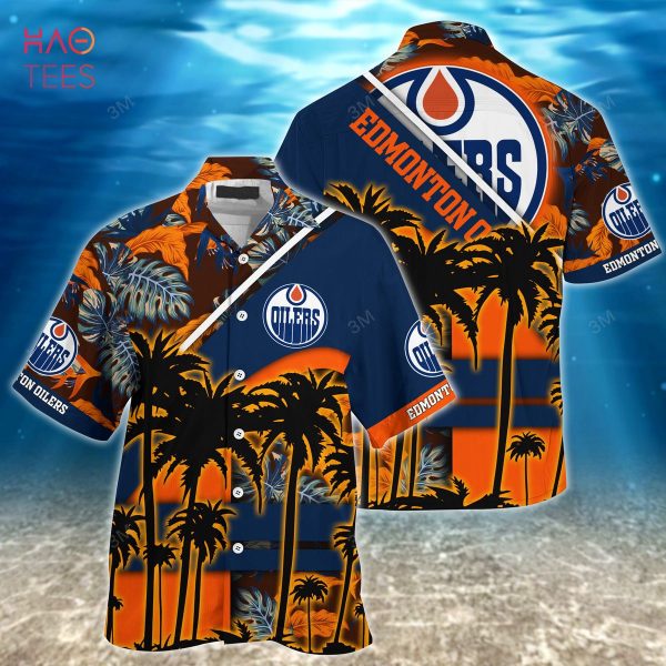 Edmonton Oilers NHL-Summer Hawaiian Shirt And Shorts