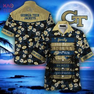 Georgia Tech Yellow Jackets Hawaiian Shirt