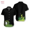 Golf Grunge Graphic Hawaiian Shirt