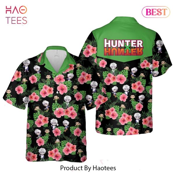 Gon And Killua Hawaiian Shirt Hunter X Hunter Anime Shirt for Men Women