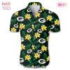 Green Bay Packers Hawaiian Shirt Tropical Flower summer