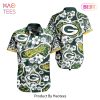 Green Bay Packers Nfl Hawaii Shirt Graphic Floral Printed This Summer Beach Shirt For Fans