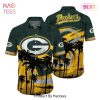 Green Bay Packers Nfl Hawaii Shirt Graphic Tropical Pattern Short Sleeve Hot Summer