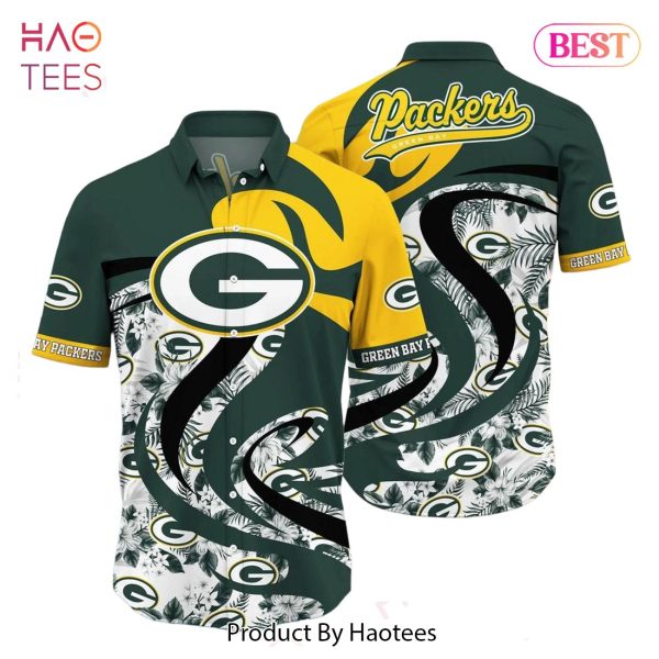 Green Bay Packers Nfl Hawaii Shirt Tropical Pattern Graphic This Summer Gift For Fan Nfl