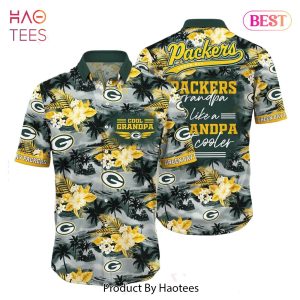 Green Bay Packers Nfl Hawaiian Shirt For Grandparent New Trending Beach Shirt