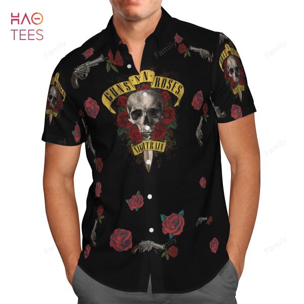 Guns N’ Roses Nightrain AOP Hawaiian Shirt