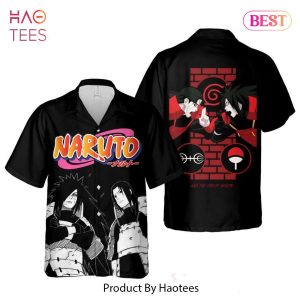 Hashirama And Madara Hawaiian Shirt Naruto Anime Shirt for Men Women