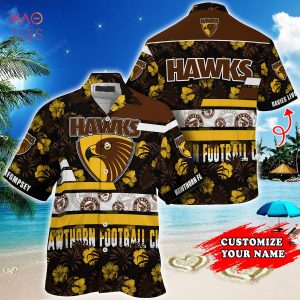 Hawthorn Hawks AFL-Custom Super Hawaiian Shirt Summer