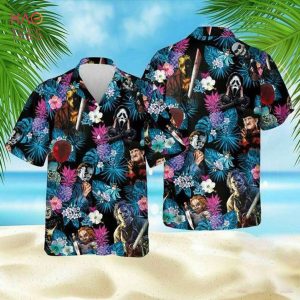 Horror Movies Characters Horror Serial Killers Hawaiian Shirt