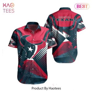 Houston Texans NFL Hawaiian Shirt Summer Short Sleeve Button Down Shirt Perfect Gift For Big Fans