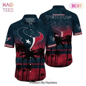 Houston Texans NFL Hawaiian Shirt Tropical Pattern Graphic New Collection Summer Gift For Fan NFL