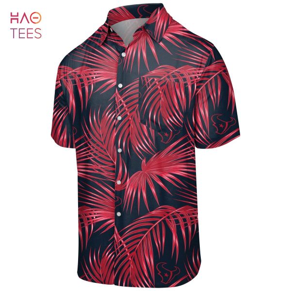 Houston Texans NFL Mens Hawaiian 3D Shirt