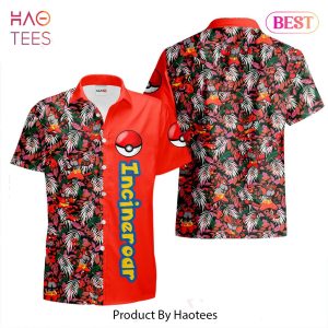 Incineroar Hawaiian Shirts Custom Anime Merch Clothes for Men Women