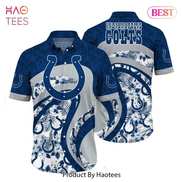 Indianapolis Colts NFL Hawaii Shirt Graphic Floral Tropical Pattern This Summer For Fan