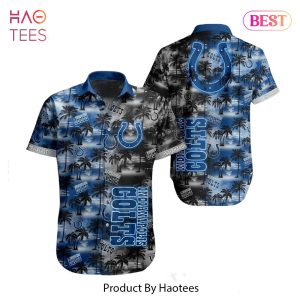 Indianapolis Colts NFL Hawaiian Shirt And Shirt Tropical Pattern Summer For Football NFL Fans