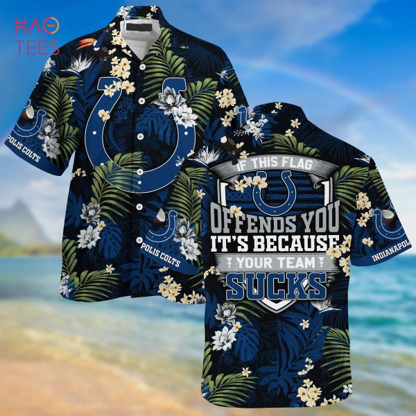 Indianapolis Colts NFL-Summer Hawaiian Shirt And Shorts