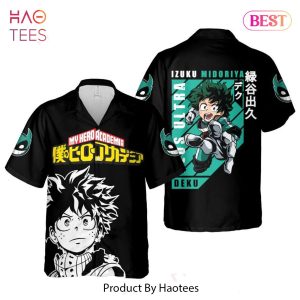 Izuku Midoriya Plus Ultra Hawaiian Shirt My Hero Academia Anime Shirt for Men Women