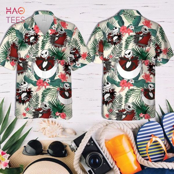 Jack Skellington Emotion Tropical Hawaiian Shirt