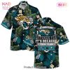 Jacksonville Jaguars Hawaiian Shirt With Tropical Pattern If This Flag Offends You ItS Because You Team Sucks